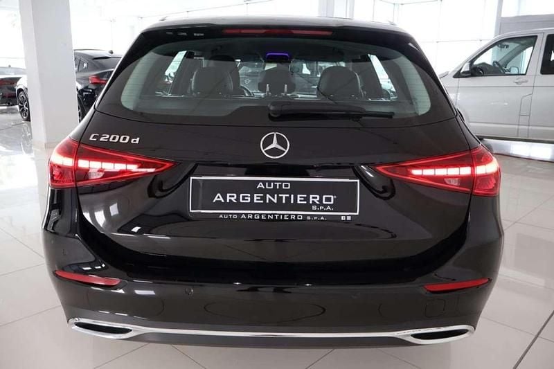 Usata Mercedes C200 Advanced Plus 163 CV (119 kW) 2025 Nero Station wagon