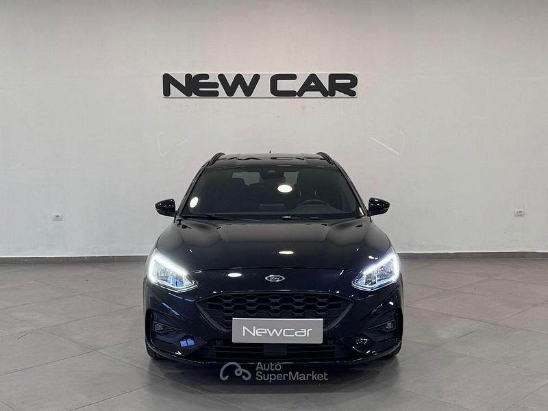Usata Ford Focus ST-Line 125 CV (91 kW) 2019 Nero Station wagon