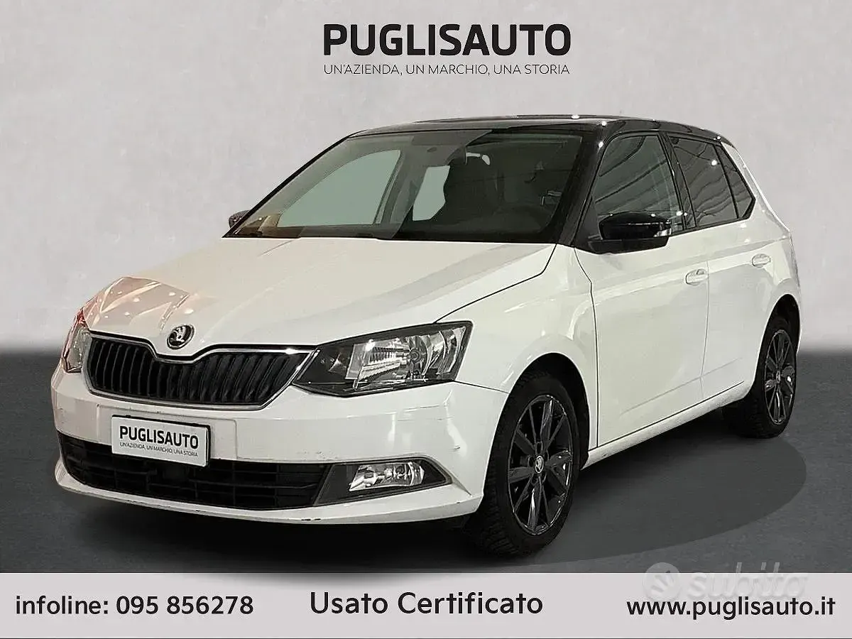 Usata Skoda Fabia Style 90 CV (66 kW) 2015 Bianco Berlina