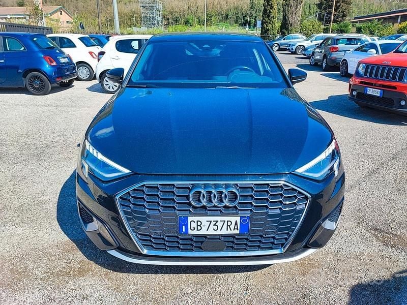Usata Audi A3 Sport 150 CV (110 kW) 2020 Nero Berlina