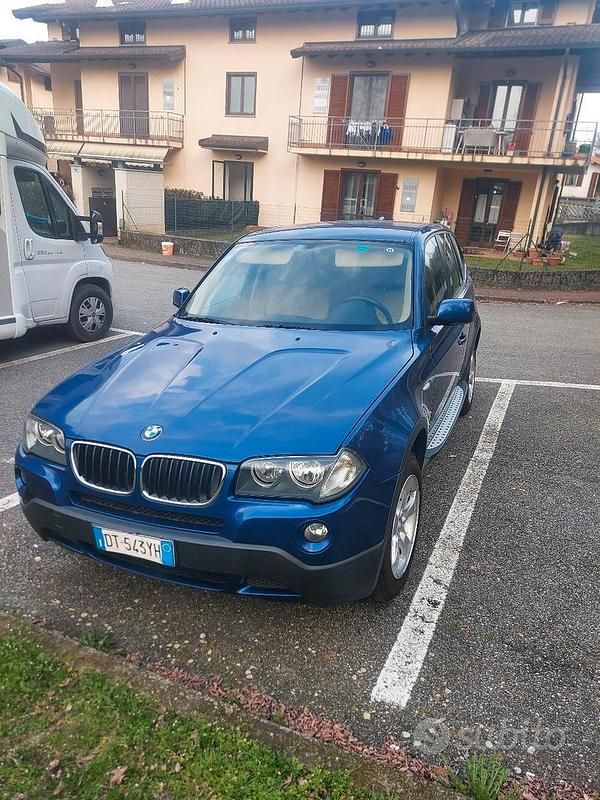 Usata BMW X3 2008 Blu SUV