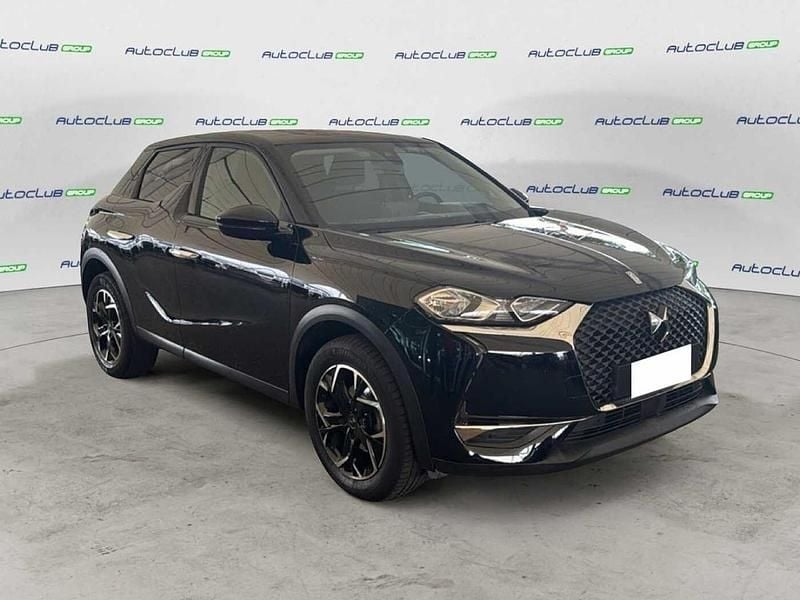 Usata DS Automobiles DS3 So Chic 110 CV (80 kW) 2021 Nero Utilitaria