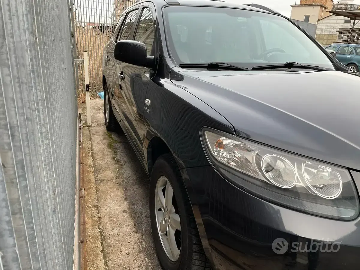 Usata Hyundai Santa Fe 155 CV (114 kW) 2007 Nero SUV