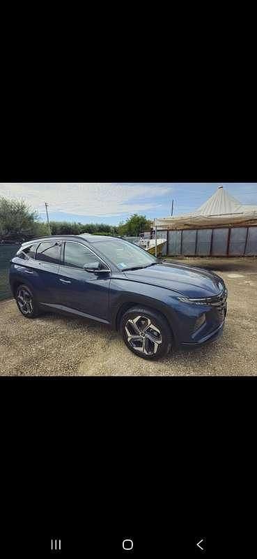 Usata Hyundai Tucson 230 CV (169 kW) 2022 Blu/azzurro SUV