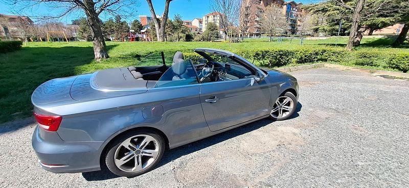 Usata Audi A3 Cabriolet Sport 150 CV (110 kW) 2017 Grigio Cabrio