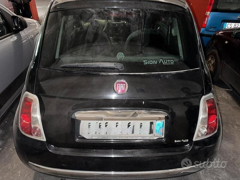 Usata Fiat 500 2008 Nero