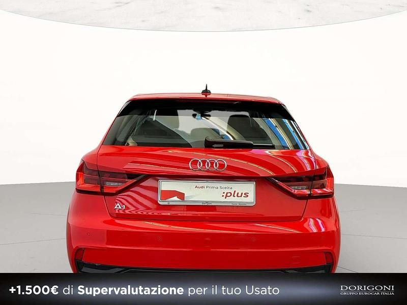Usata Audi A1 Sportback 95 CV (69 kW) 2023 Rosso misano perlato Utilitaria
