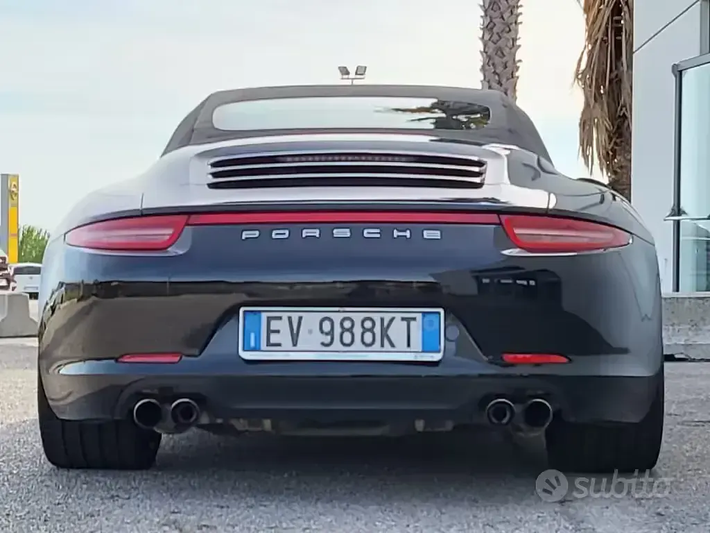 Usata Porsche 911 Carrera 4S Cabriolet 400 CV (294 kW) 2014 Nero Cabrio