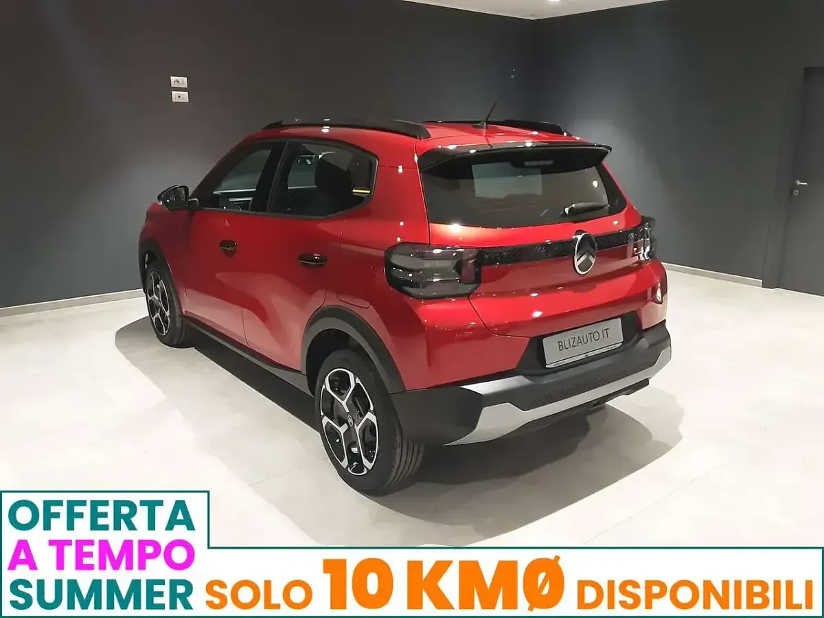 Nuova Citroën C3 PureTech 101 CV (74 kW) 2026 Rosso elixir  laccato SUV