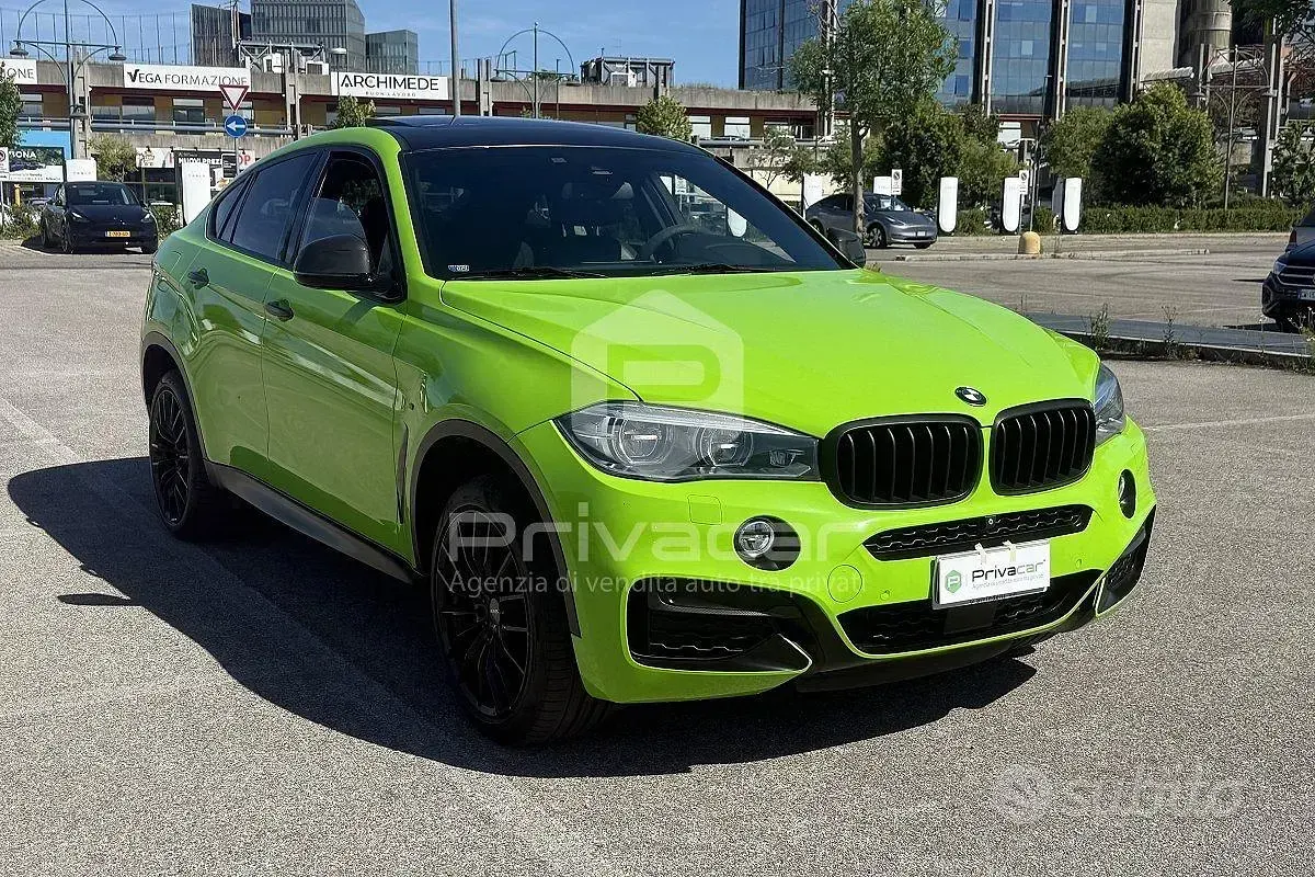 Usata BMW X6 M50 Comfort Edition 400 CV (294 kW) 2020 Blu SUV