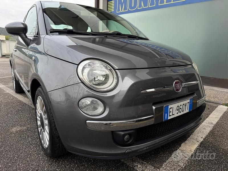 Usata Fiat 500 Lounge 70 CV (51 kW) 2012 Grigio Berlina