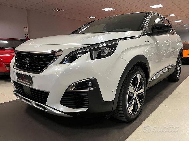 Usata Peugeot 3008 GT-line 131 CV (96 kW) 2019 Bianco Station wagon