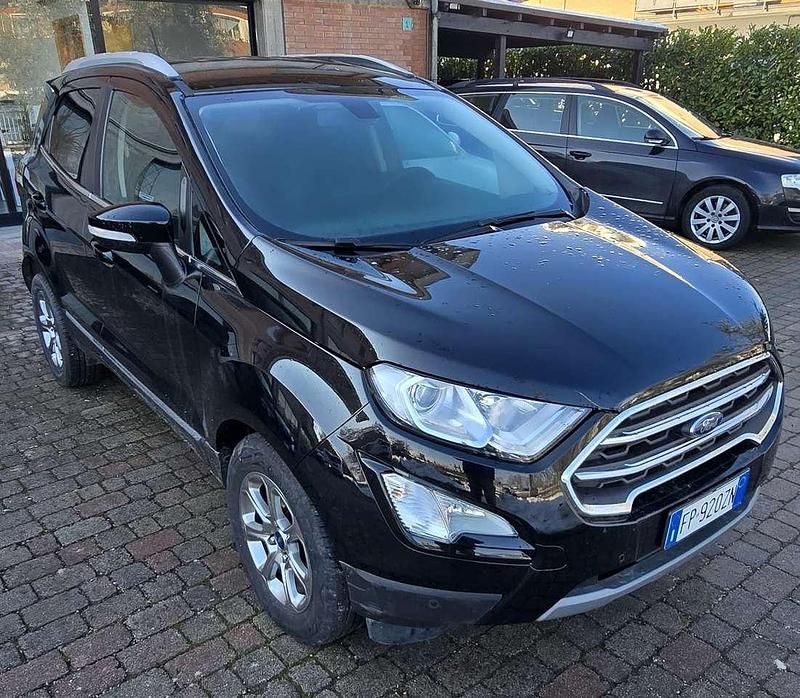 Usata Ford Ecosport Titanium S 99 CV (72 kW) 2018 Nero SUV