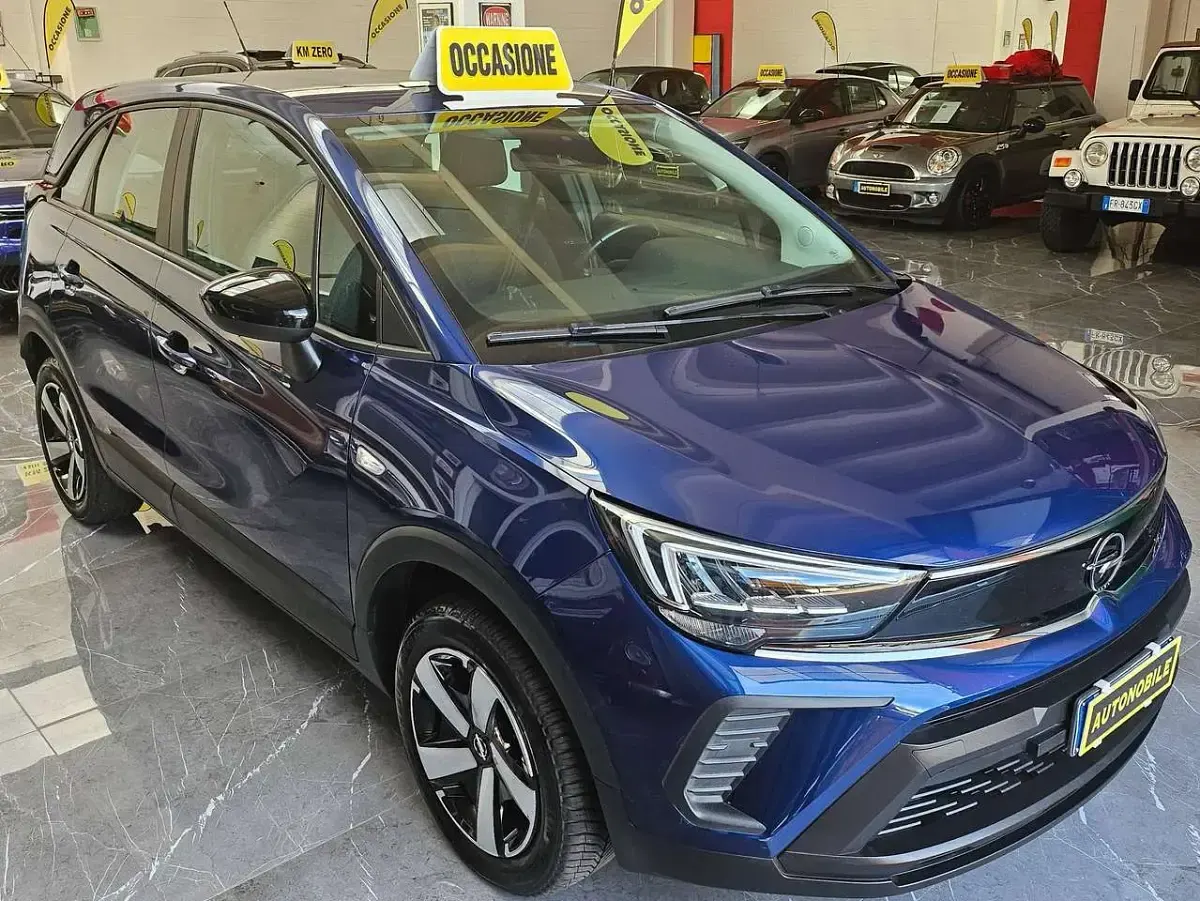 Usata Opel Crossland Edition 110 CV (80 kW) 2023 Blu/azzurro SUV
