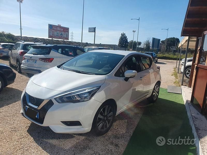 Usata Nissan Micra 71 CV (52 kW) 2017 Bianco Utilitaria