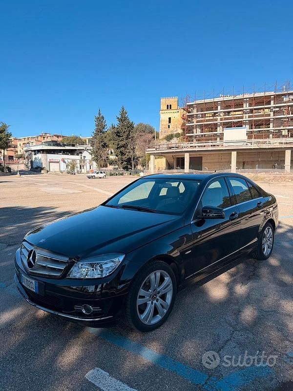 Usata Mercedes C200 2008 Nero Berlina