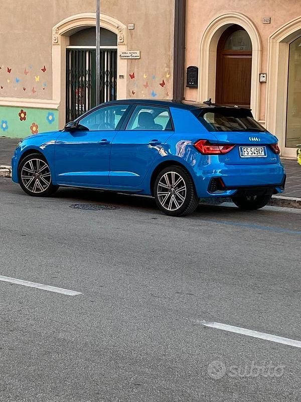 Usata Audi A1 S-Line 2018 Blu Berlina