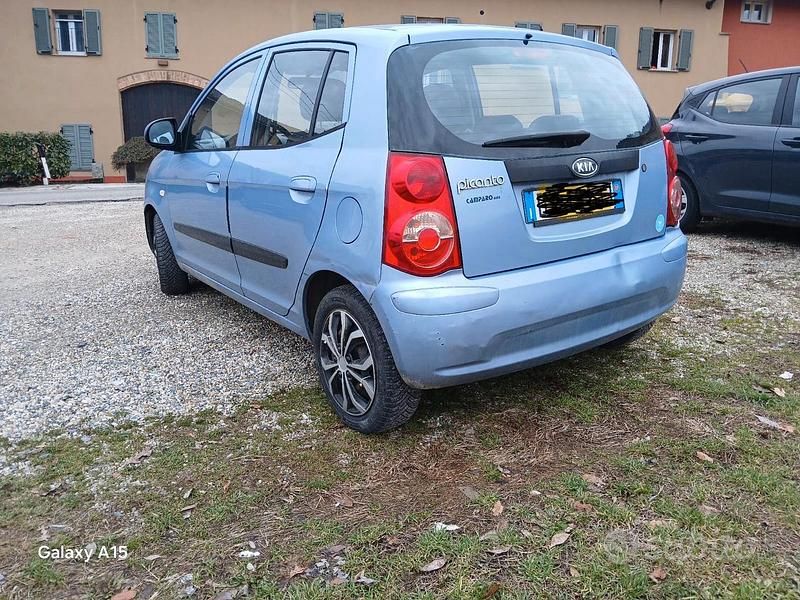 Usata Kia Picanto 2008 Blu Utilitaria