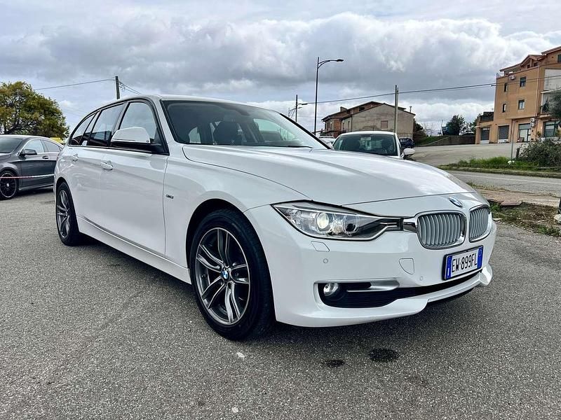 Usata BMW 316 116 CV (85 kW) 2015 Bianco Station wagon