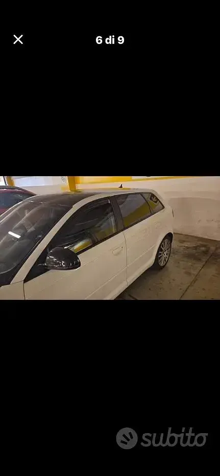 Usata Audi A3 S-Line 2008 Bianco Utilitaria