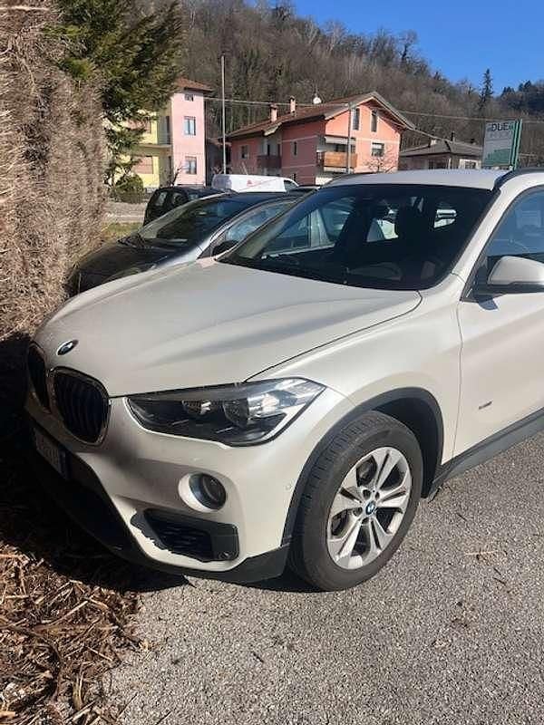 Usata BMW X1 Advantage 150 CV (110 kW) 2017 Bianco SUV