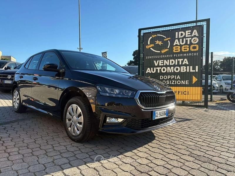 Usata Skoda Fabia Ambition 80 CV (58 kW) 2022 Nero Utilitaria