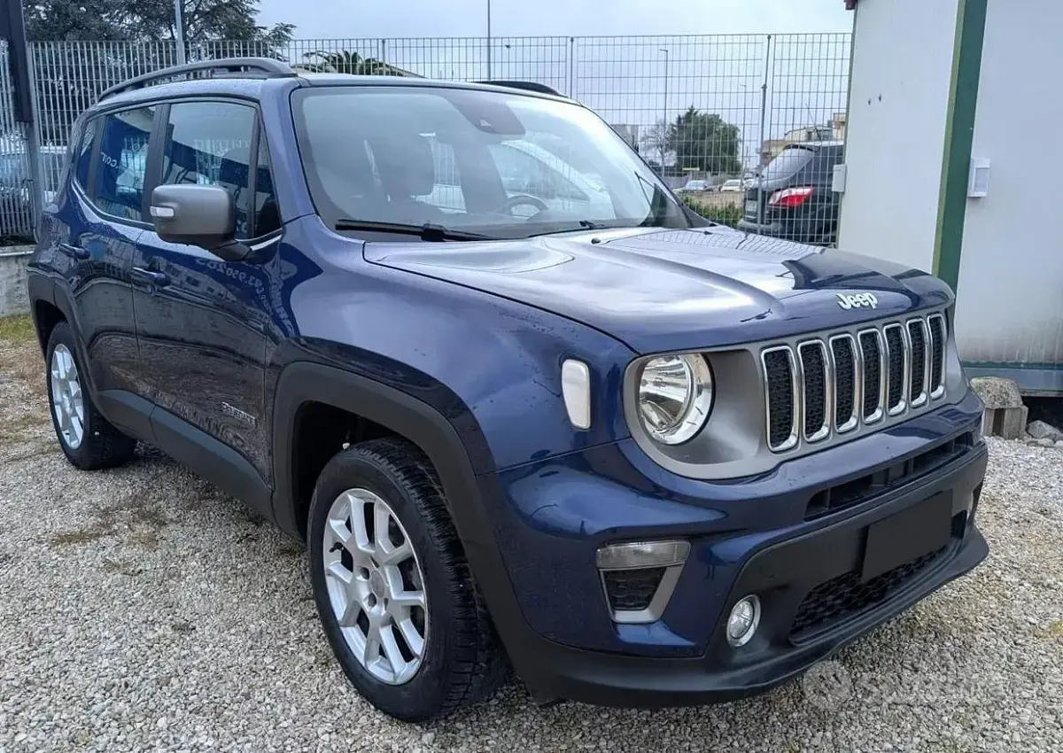 Usata Jeep Renegade Limited 120 CV (88 kW) 2019 Bluazzurro SUV