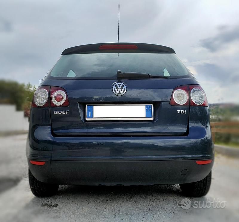 Usata VW Golf Plus Cross Comfortline 105 CV (77 kW) 2005 Blu Monovolume