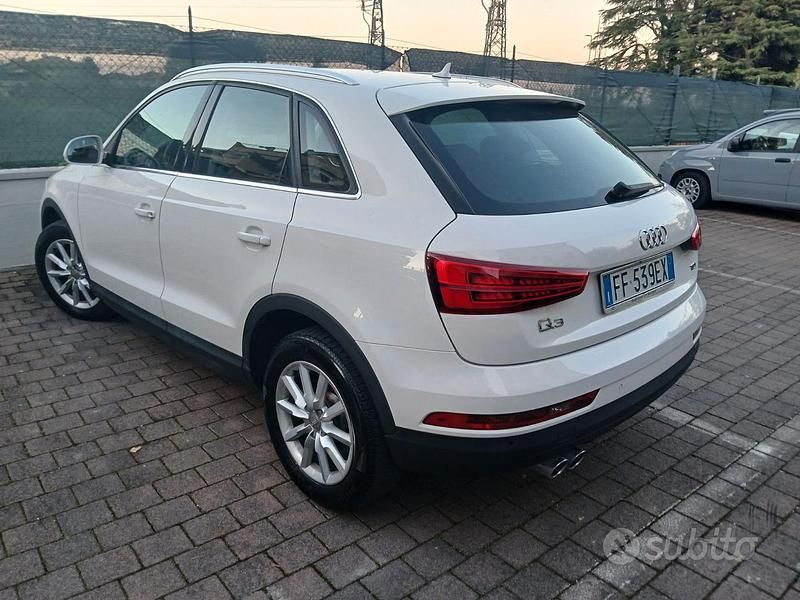 Usata Audi Q3 150 CV (110 kW) 2016 Bianco SUV