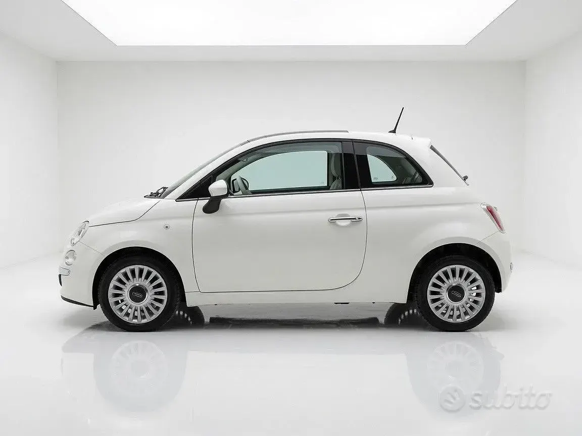 Usata Fiat 500 Lounge 69 CV (50 kW) 2013 Bianco Berlina