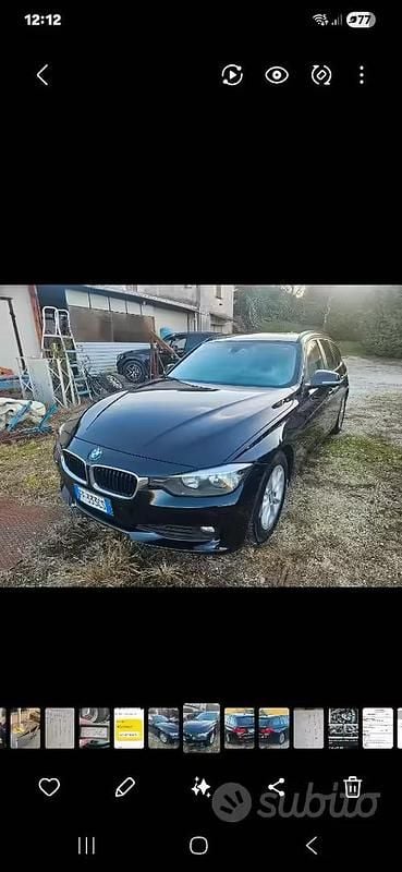 Usata BMW 320 184 CV (135 kW) 2014 Nero Station wagon