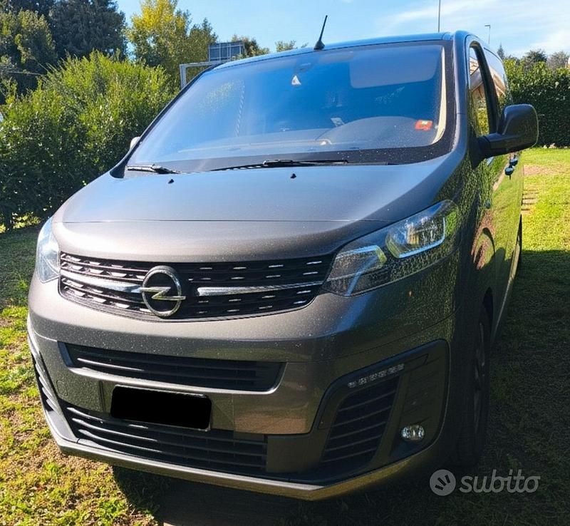 Usata Opel Zafira Life Elegance 145 CV (106 kW) 2021 Nero Monovolume