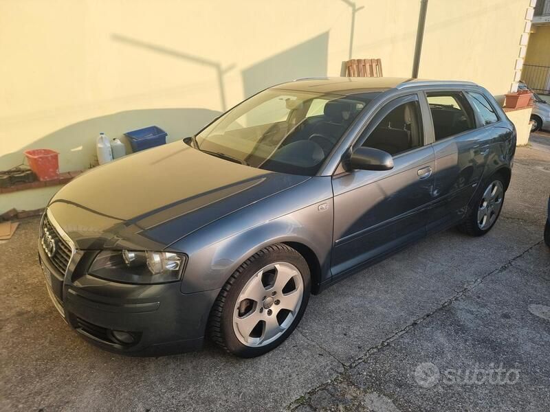 Usata Audi A3 Ambition 140 CV (102 kW) 2006 Grigio Berlina