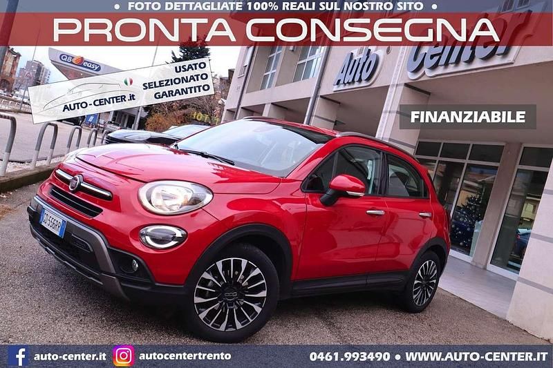 Usata Fiat 500X Cross 95 CV (69 kW) 2021 Rosso SUV