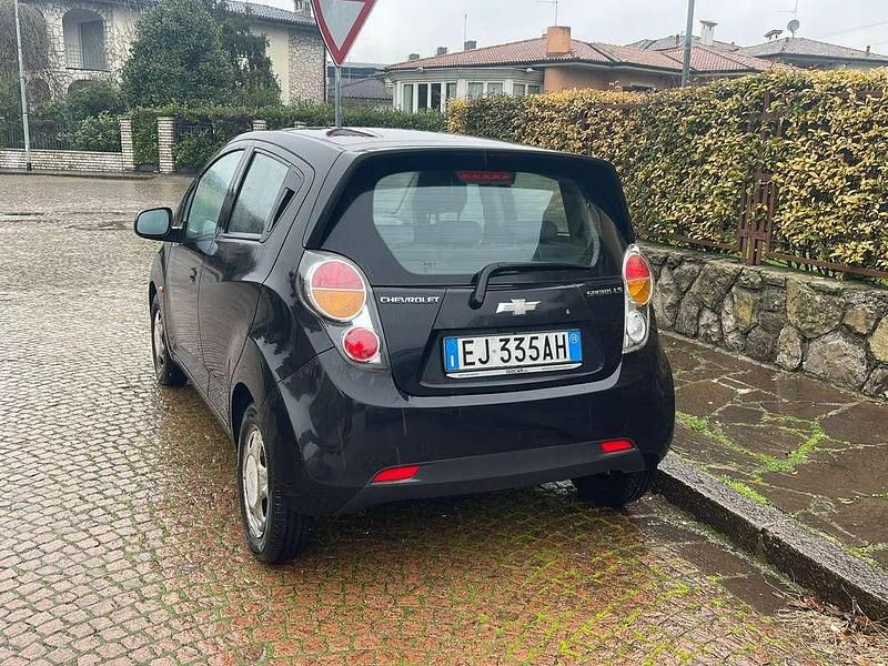 Usata Chevrolet Spark LS 68 CV (50 kW) 2011 Nero Utilitaria