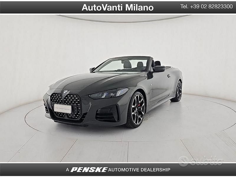 Usata BMW 420 M Sport 190 CV (139 kW) 2025 Grigio Cabrio