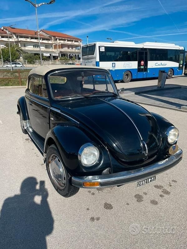 Usata VW Käfer 1970 Nero Cabrio