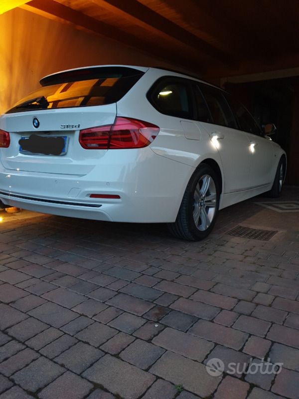 Usata BMW 318 M Sport 150 CV (110 kW) 2017 Bianco Station wagon