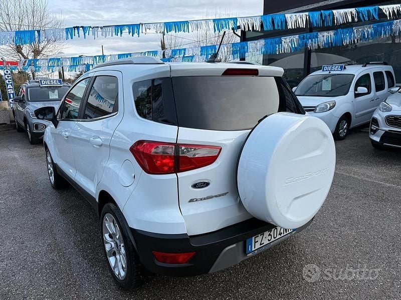 Usata Ford Ecosport Titanium 125 CV (91 kW) 2020 Bianco SUV