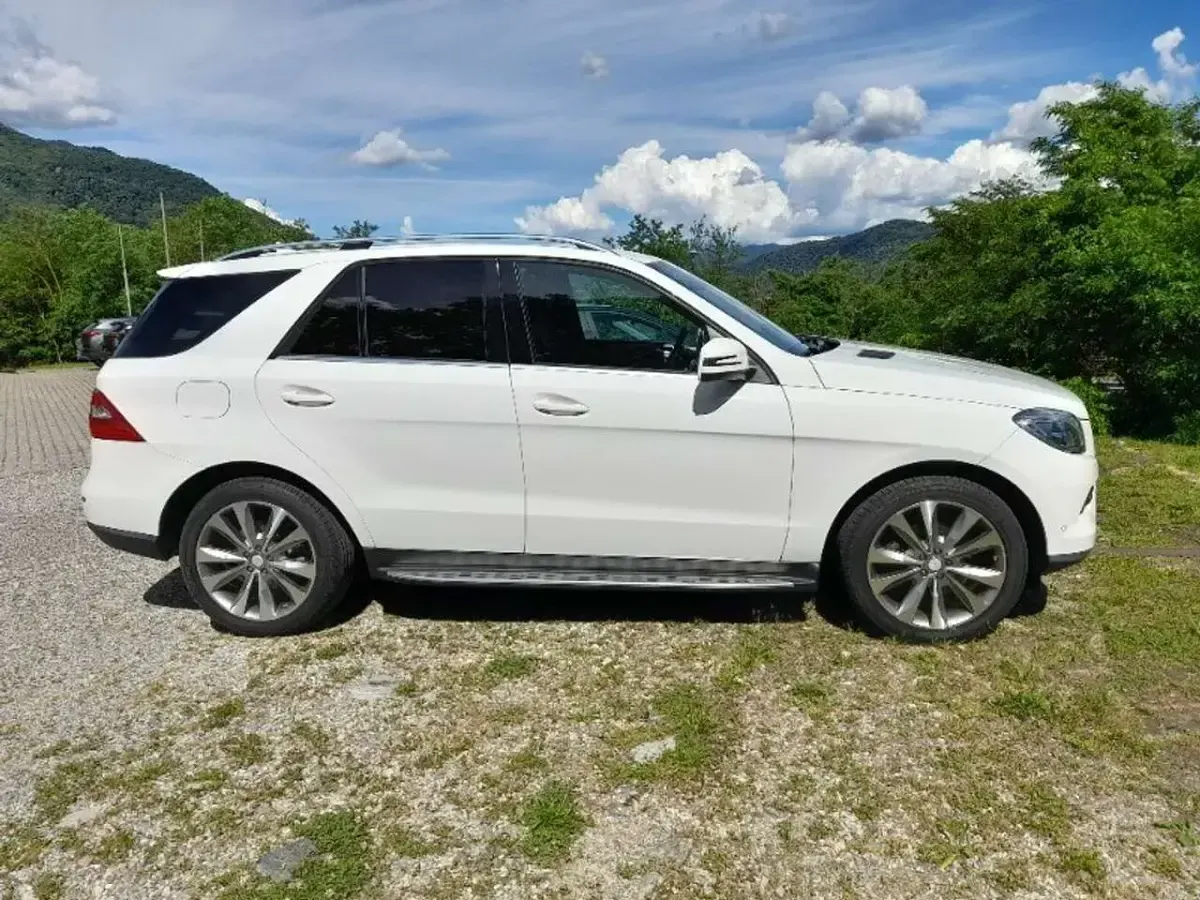 Usata Mercedes ML250 204 CV (150 kW) 2015 Bianco SUV