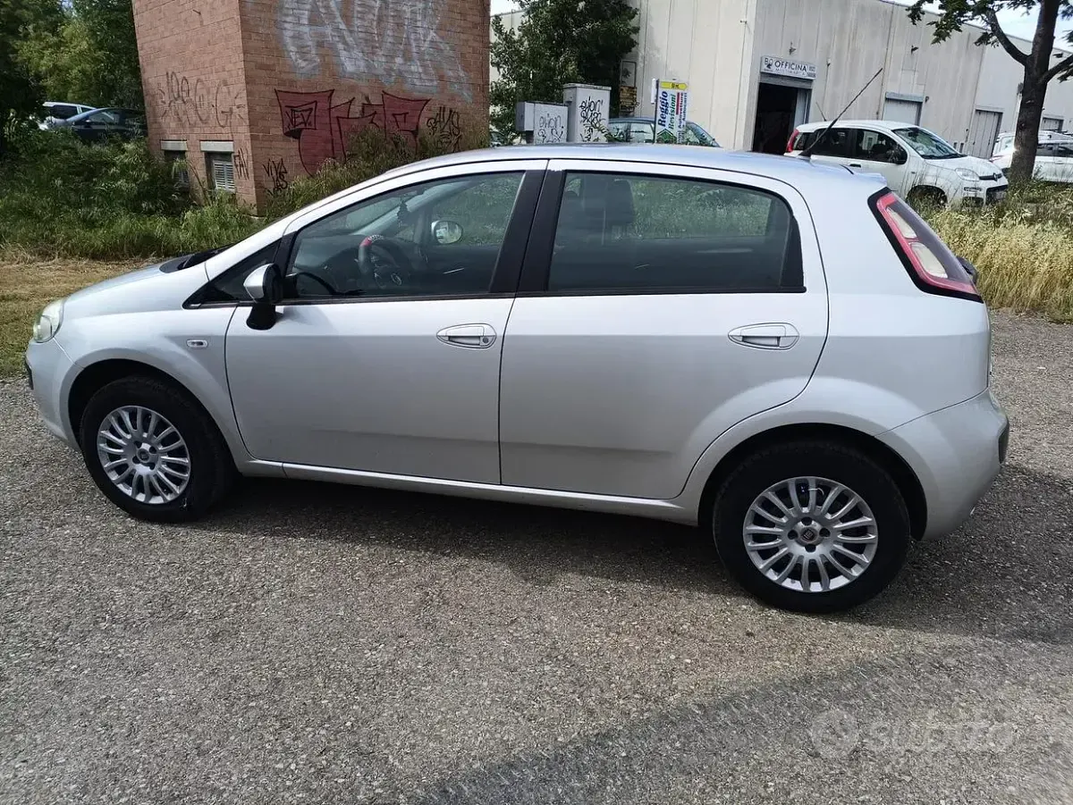 Usata Fiat Punto Evo 75 CV (55 kW) 2011 Grigio Utilitaria
