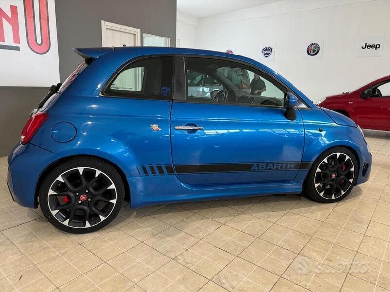 Usata Abarth 500 135 CV (99 kW) 2008 Blu Utilitaria