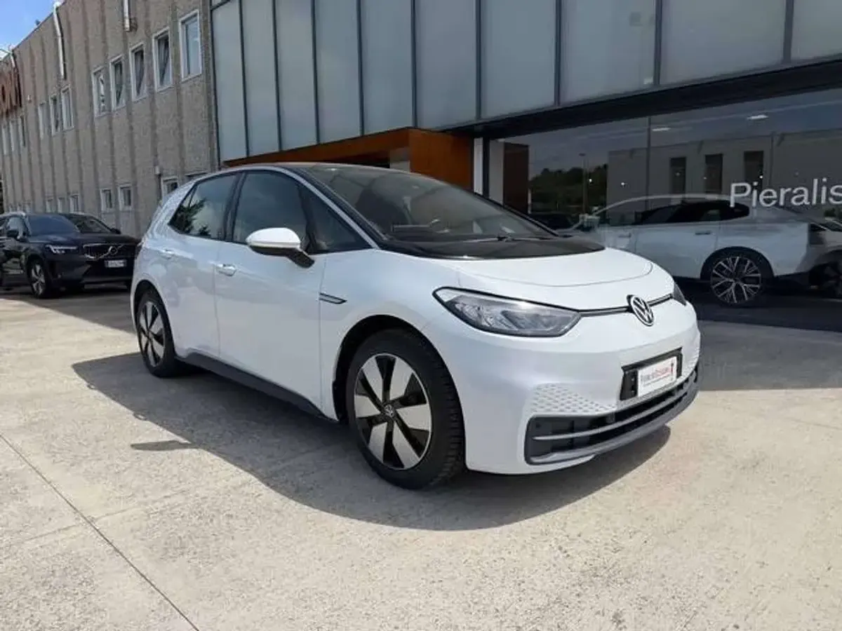 Usata VW ID.3 Pure 69 kW (95 CV) 2021 Bianco Utilitaria