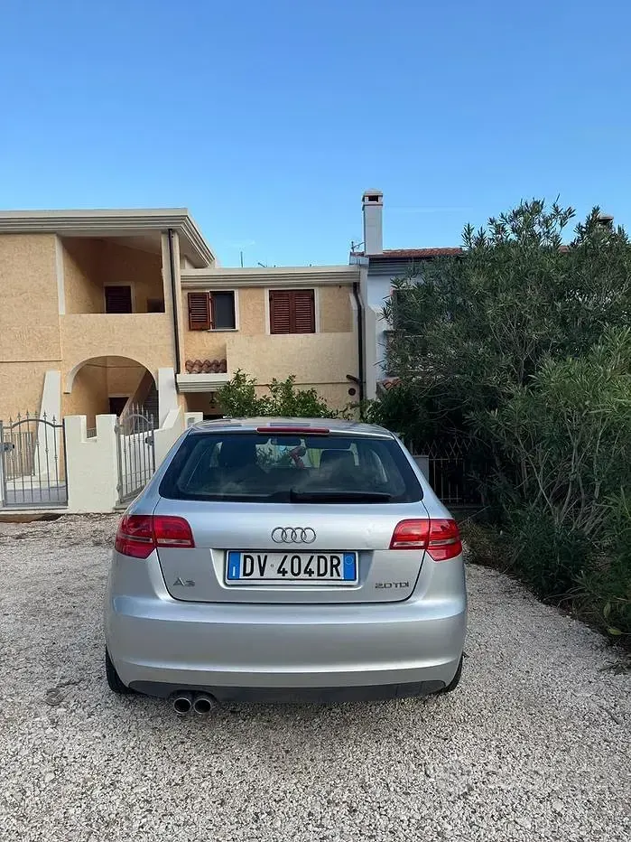 Usata Audi A3 Sportback 140 CV (102 kW) 2009 Grigio Utilitaria