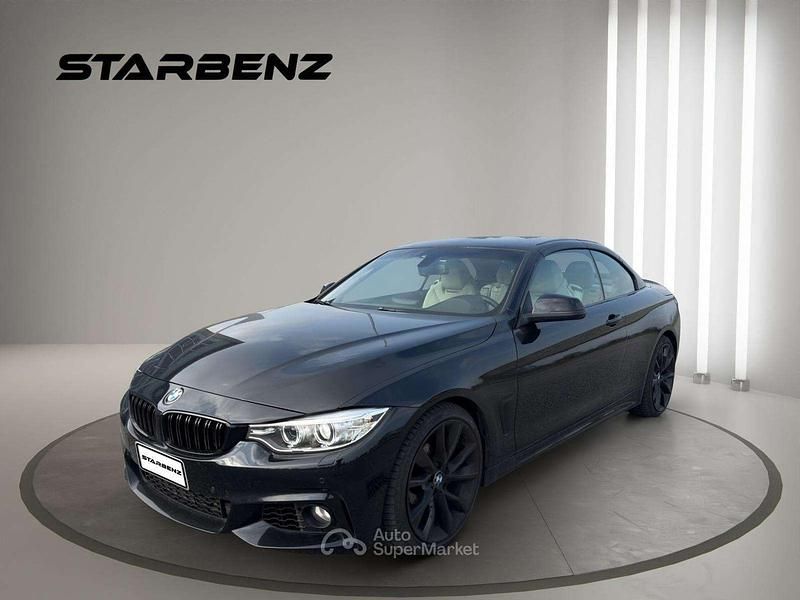 Usata BMW 420 M Sport 184 CV (135 kW) 2014 Nero Cabrio