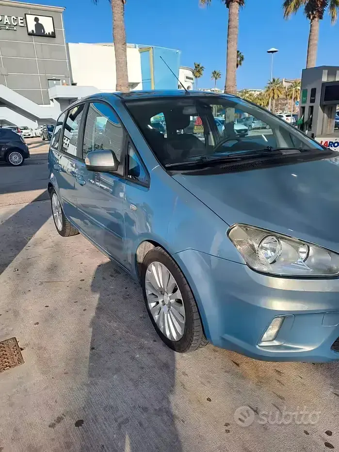 Usata Ford C-MAX Titanium 109 CV (80 kW) 2009 Blu Monovolume