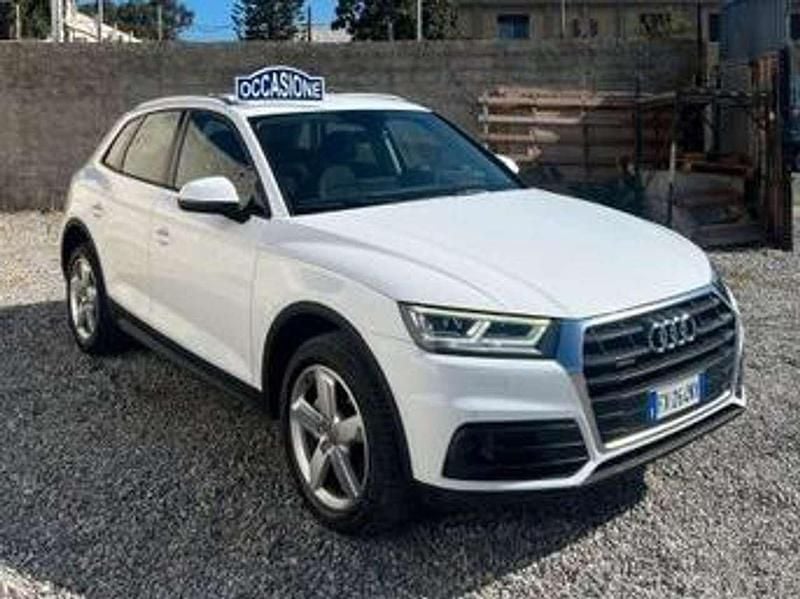 Usata Audi Q5 Business 190 CV (139 kW) 2019 Bianco pastello SUV