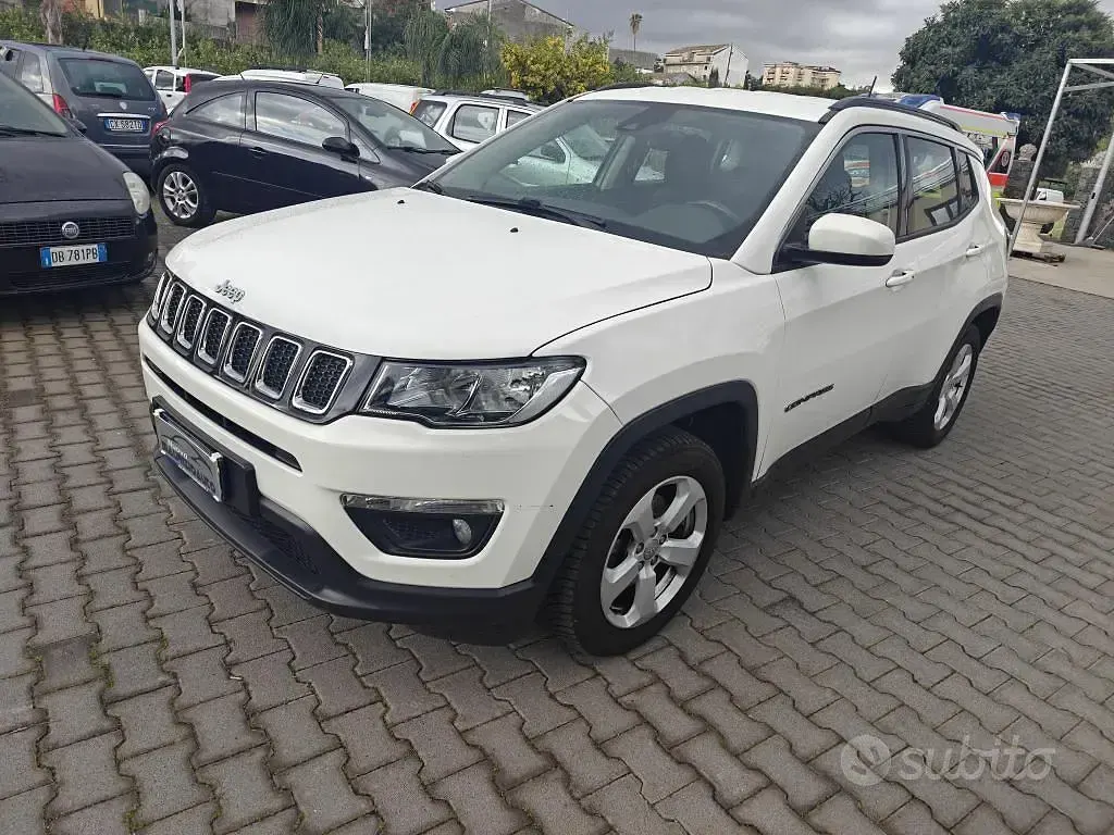 Usata Jeep Compass Longitude 120 CV (88 kW) 2018 Bianco SUV