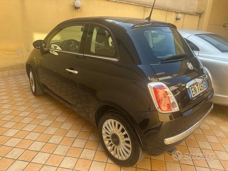 Usata Fiat 500 69 CV (50 kW) 2009 Nero Cabrio