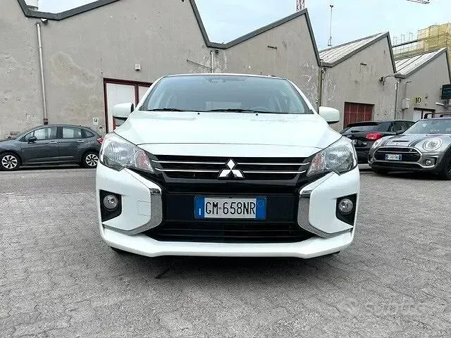 Brugt Mitsubishi Space Star Invite 71 HK (52 kW) 2022 Hvid Hatchback